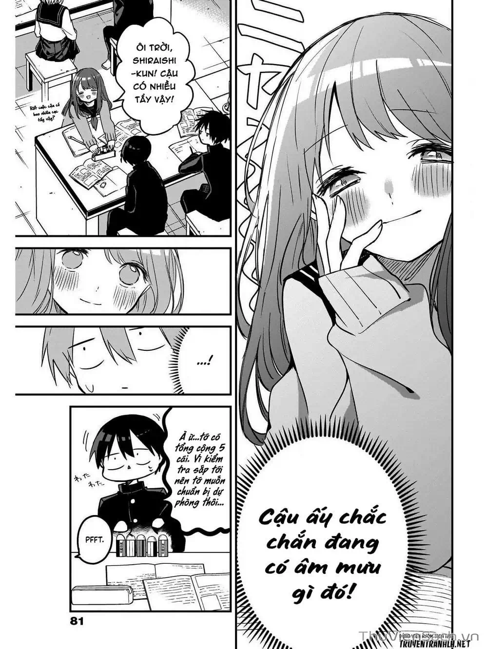 Truyện Tranh Chuyện Tào Lao Của A Hoàn - Kubo-San Wa Boku (Mobu) Wo Yurusanai trang 3