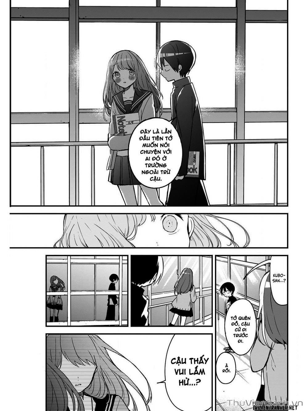 Truyện Tranh Chuyện Tào Lao Của A Hoàn - Kubo-San Wa Boku (Mobu) Wo Yurusanai trang 3