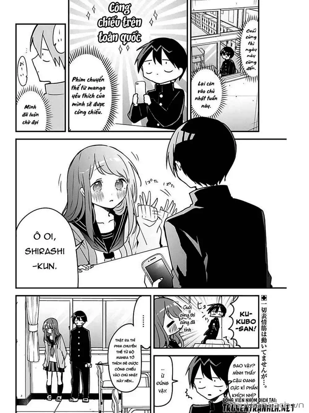 Truyện Tranh Chuyện Tào Lao Của A Hoàn - Kubo-San Wa Boku (Mobu) Wo Yurusanai trang 3