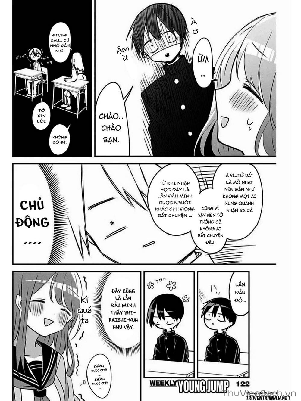 Truyện Tranh Chuyện Tào Lao Của A Hoàn - Kubo-San Wa Boku (Mobu) Wo Yurusanai trang 3