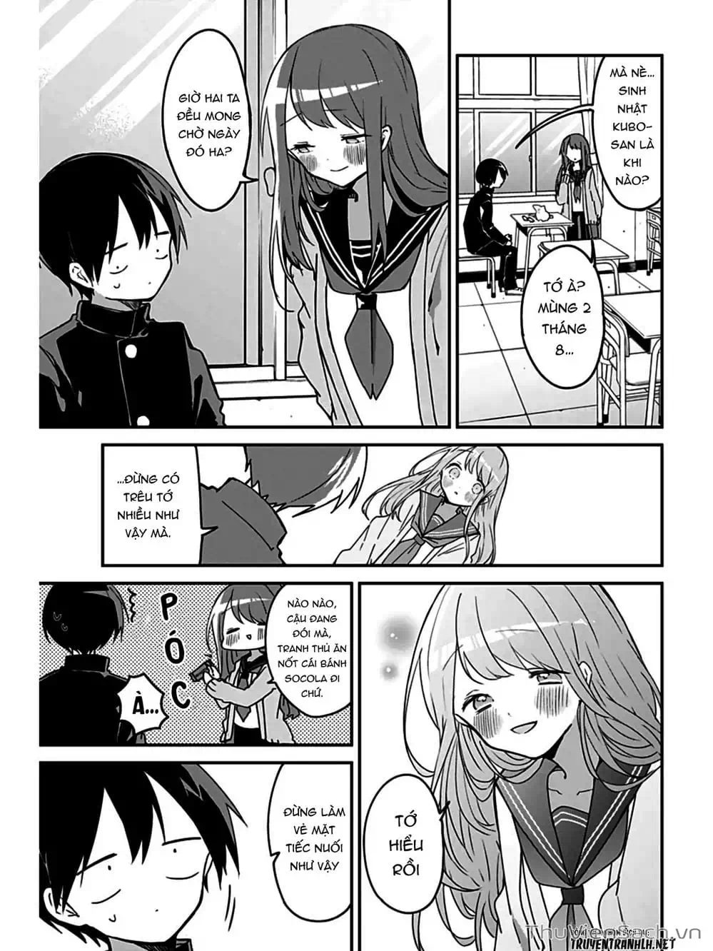 Truyện Tranh Chuyện Tào Lao Của A Hoàn - Kubo-San Wa Boku (Mobu) Wo Yurusanai trang 3