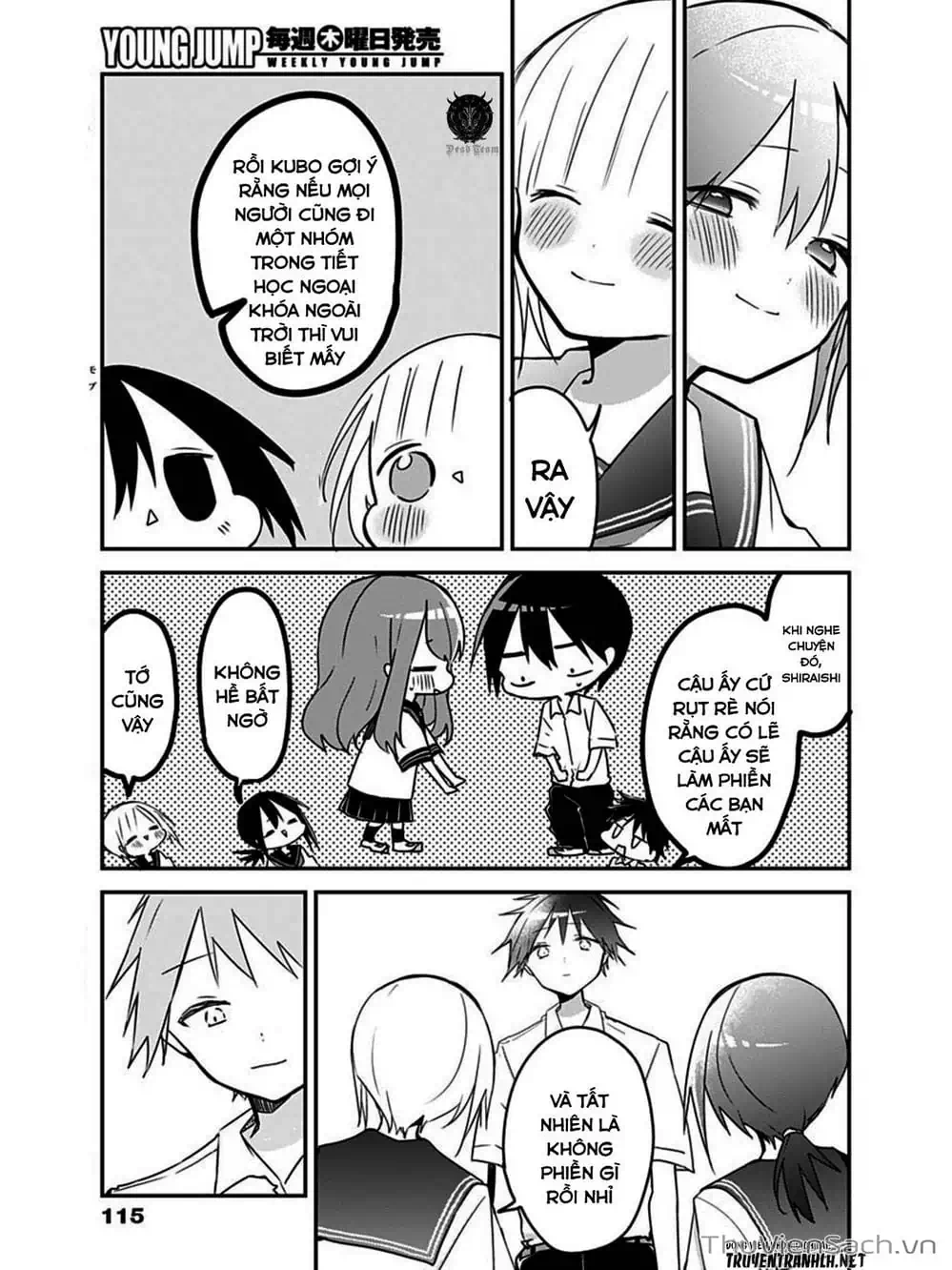 Truyện Tranh Chuyện Tào Lao Của A Hoàn - Kubo-San Wa Boku (Mobu) Wo Yurusanai trang 3