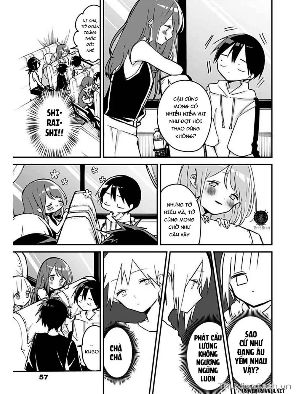 Truyện Tranh Chuyện Tào Lao Của A Hoàn - Kubo-San Wa Boku (Mobu) Wo Yurusanai trang 3