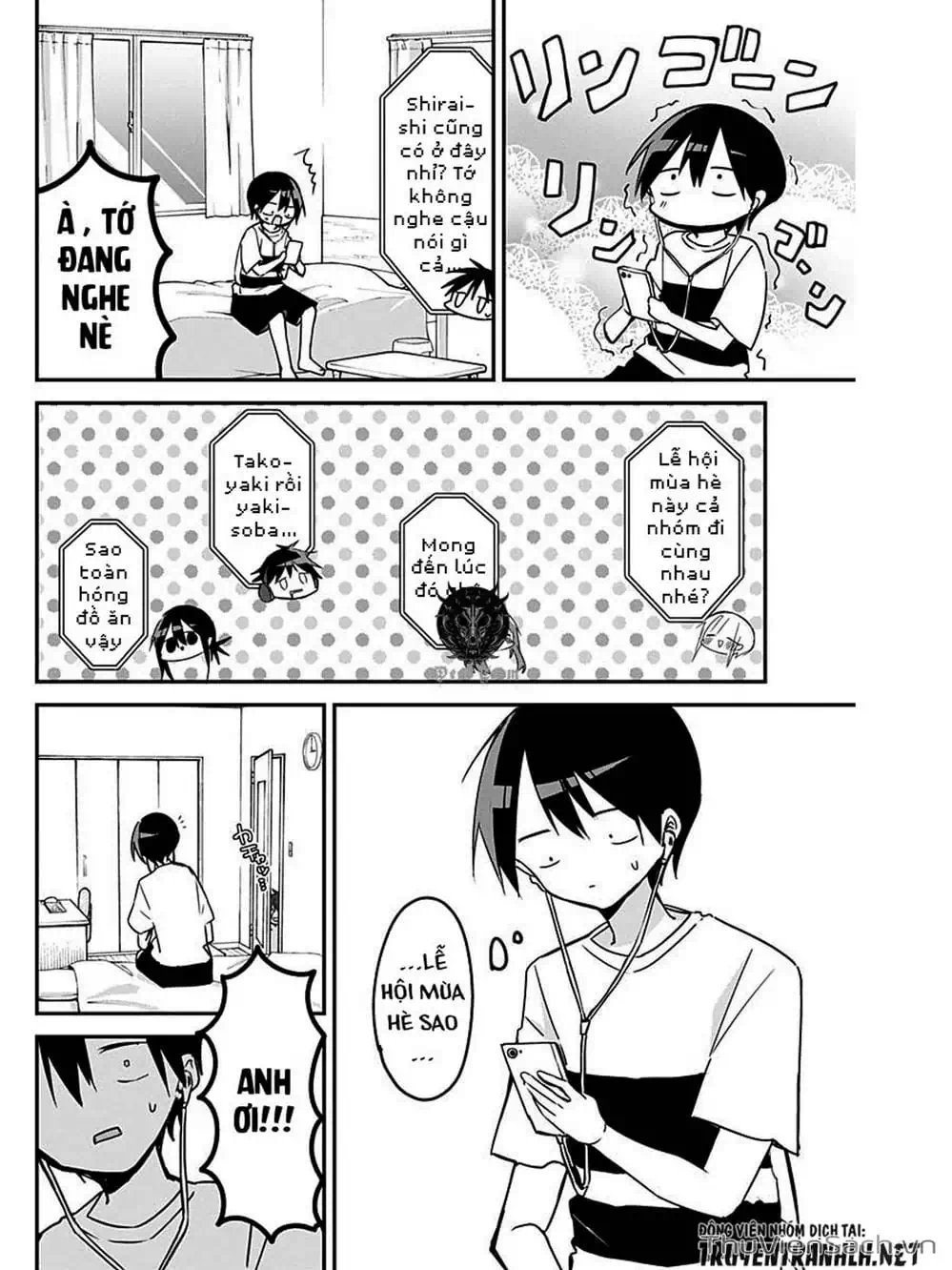 Truyện Tranh Chuyện Tào Lao Của A Hoàn - Kubo-San Wa Boku (Mobu) Wo Yurusanai trang 3