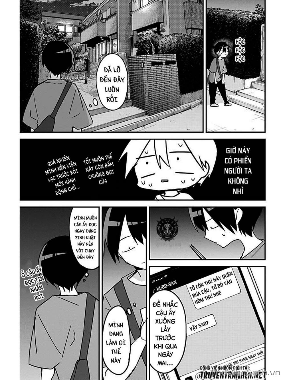 Truyện Tranh Chuyện Tào Lao Của A Hoàn - Kubo-San Wa Boku (Mobu) Wo Yurusanai trang 1265