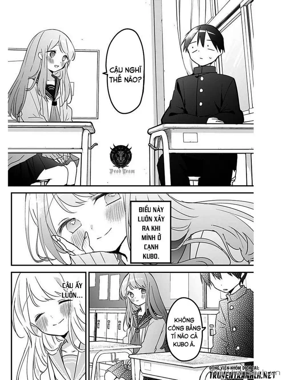 Truyện Tranh Chuyện Tào Lao Của A Hoàn - Kubo-San Wa Boku (Mobu) Wo Yurusanai trang 3