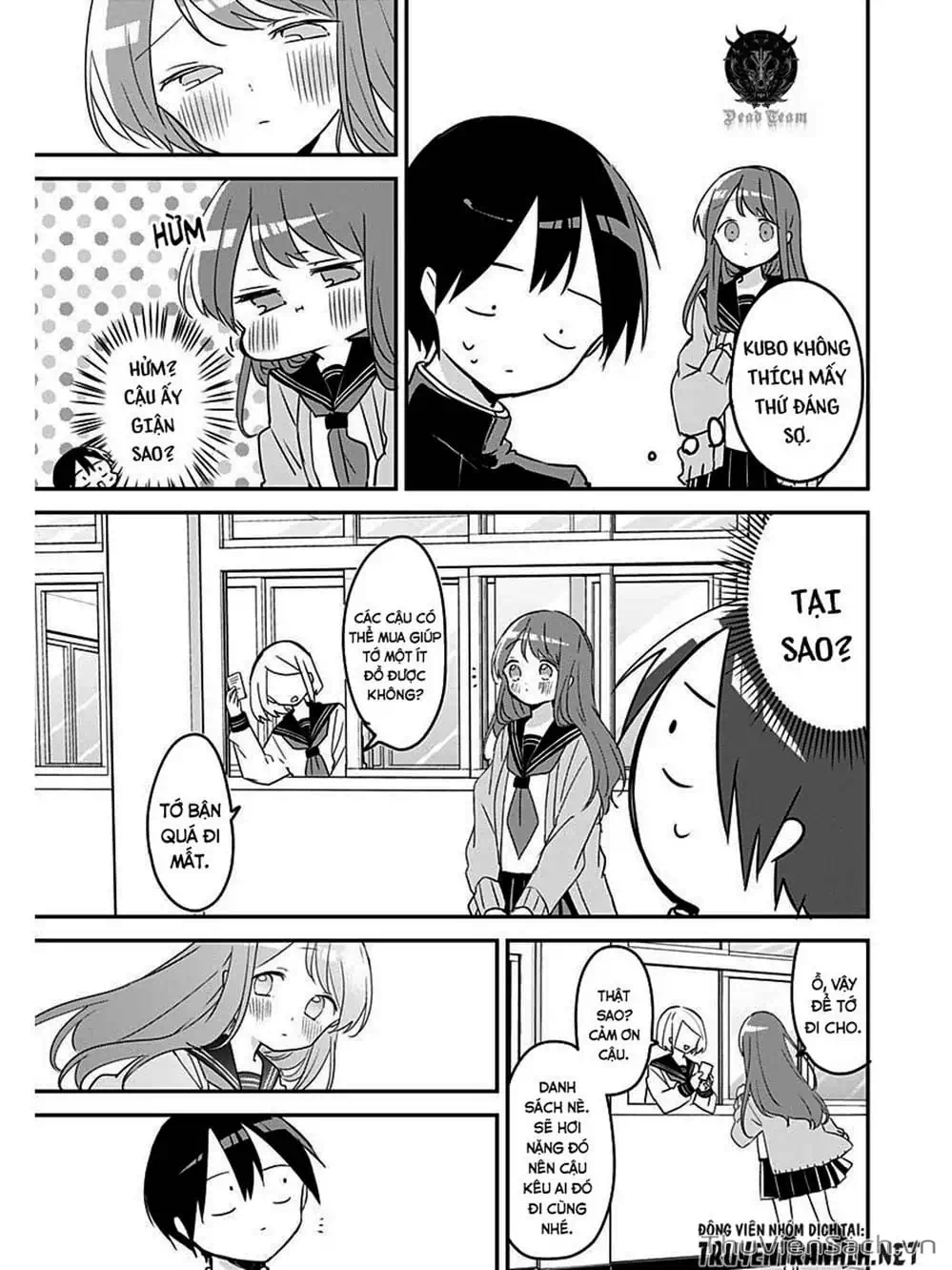 Truyện Tranh Chuyện Tào Lao Của A Hoàn - Kubo-San Wa Boku (Mobu) Wo Yurusanai trang 3