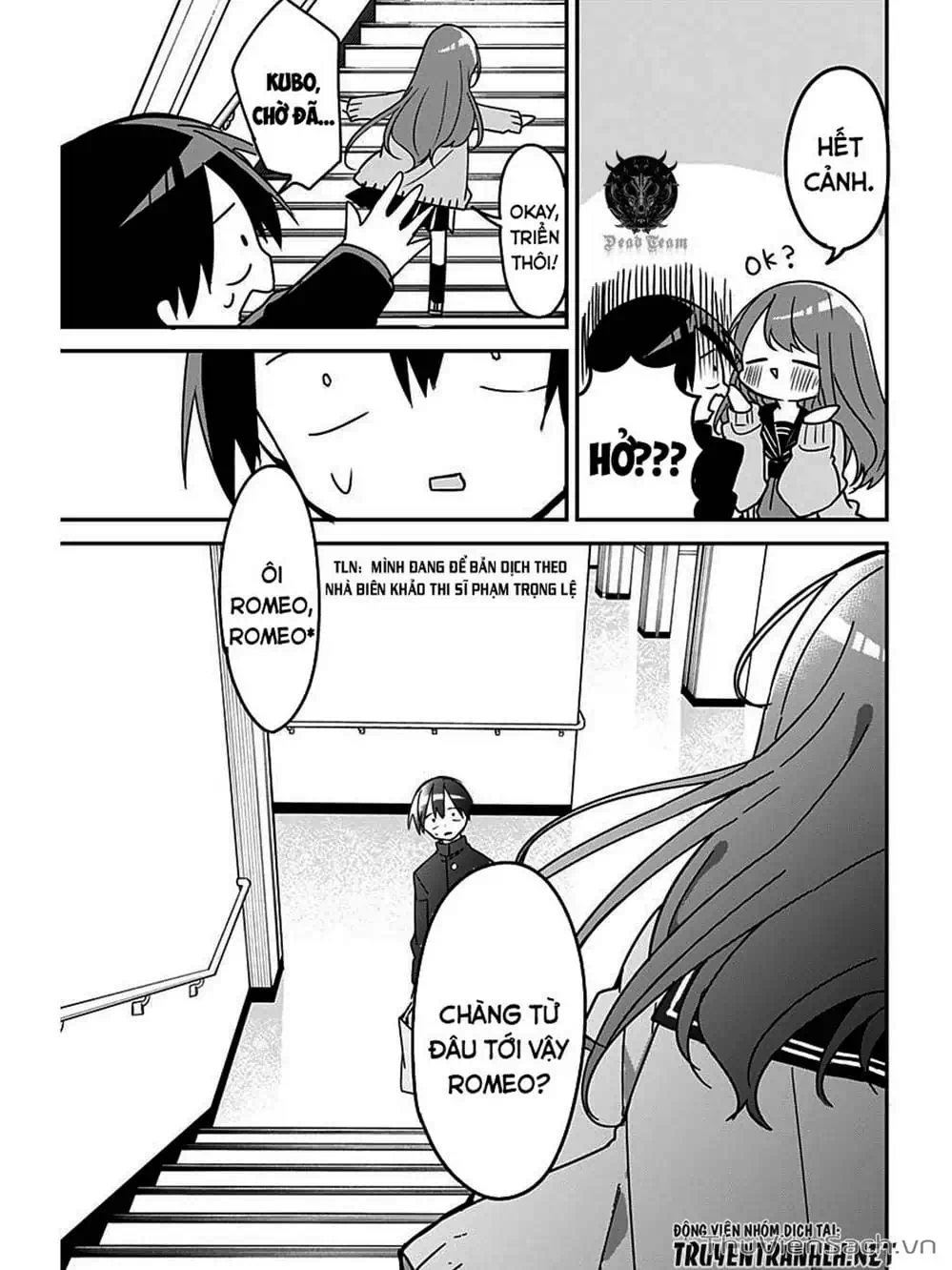 Truyện Tranh Chuyện Tào Lao Của A Hoàn - Kubo-San Wa Boku (Mobu) Wo Yurusanai trang 3