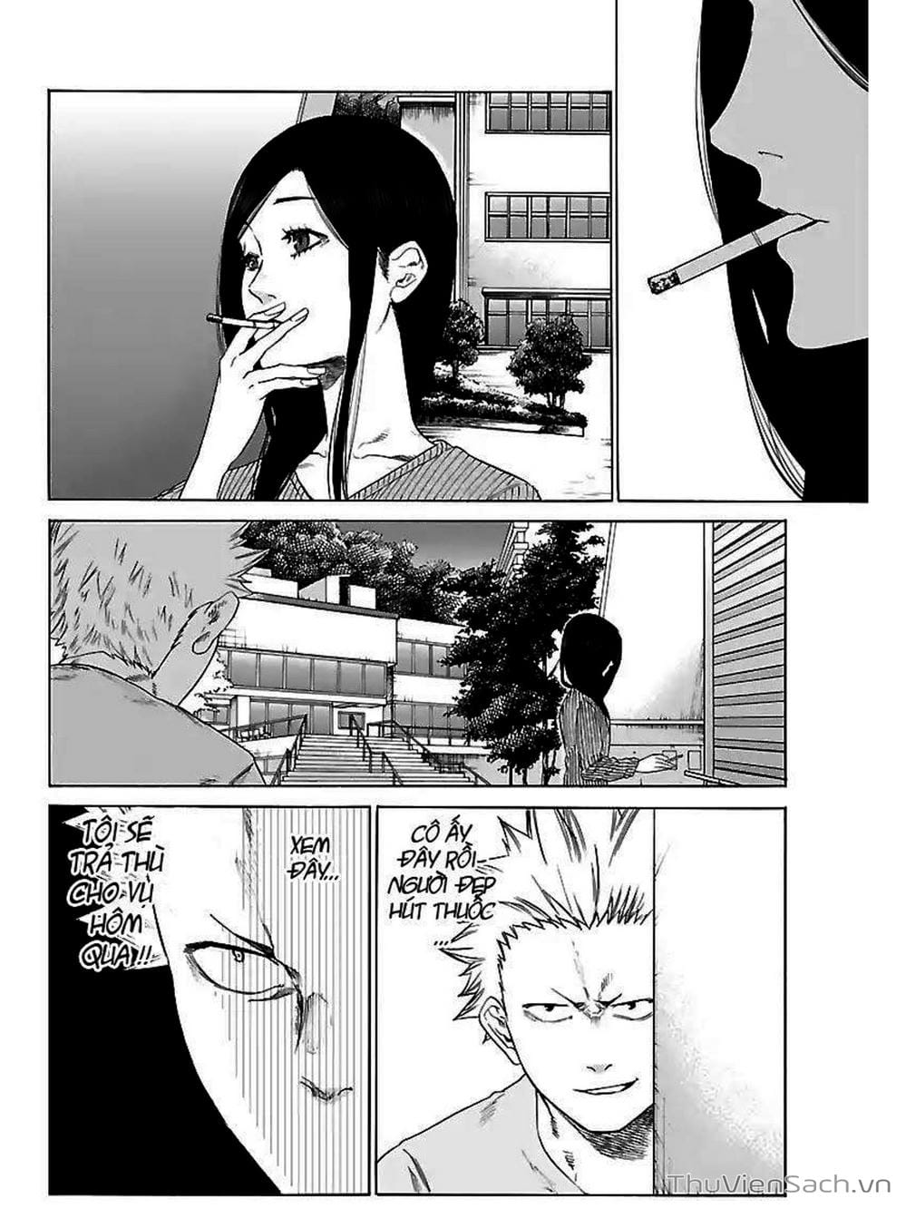 Truyện Tranh Thuốc Lá Senpai Và Kouhai Anh Đào - Cigarette And Cherry trang 4