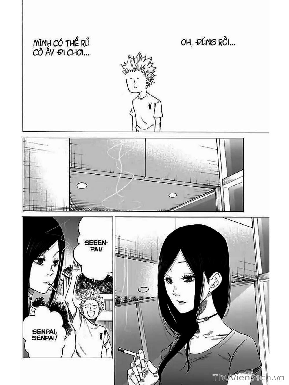 Truyện Tranh Thuốc Lá Senpai Và Kouhai Anh Đào - Cigarette And Cherry trang 4