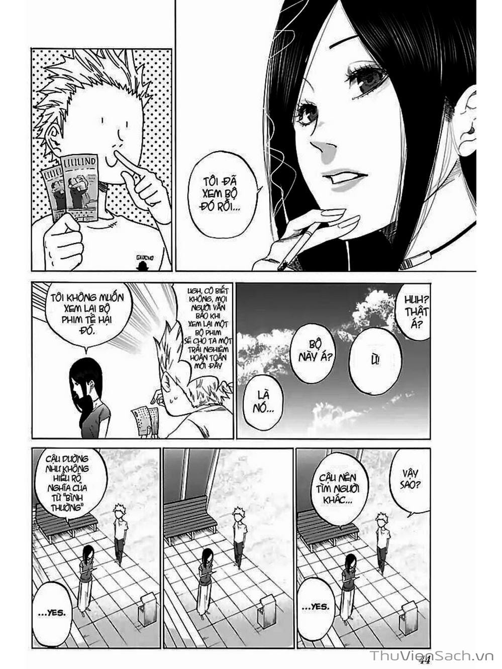 Truyện Tranh Thuốc Lá Senpai Và Kouhai Anh Đào - Cigarette And Cherry trang 4