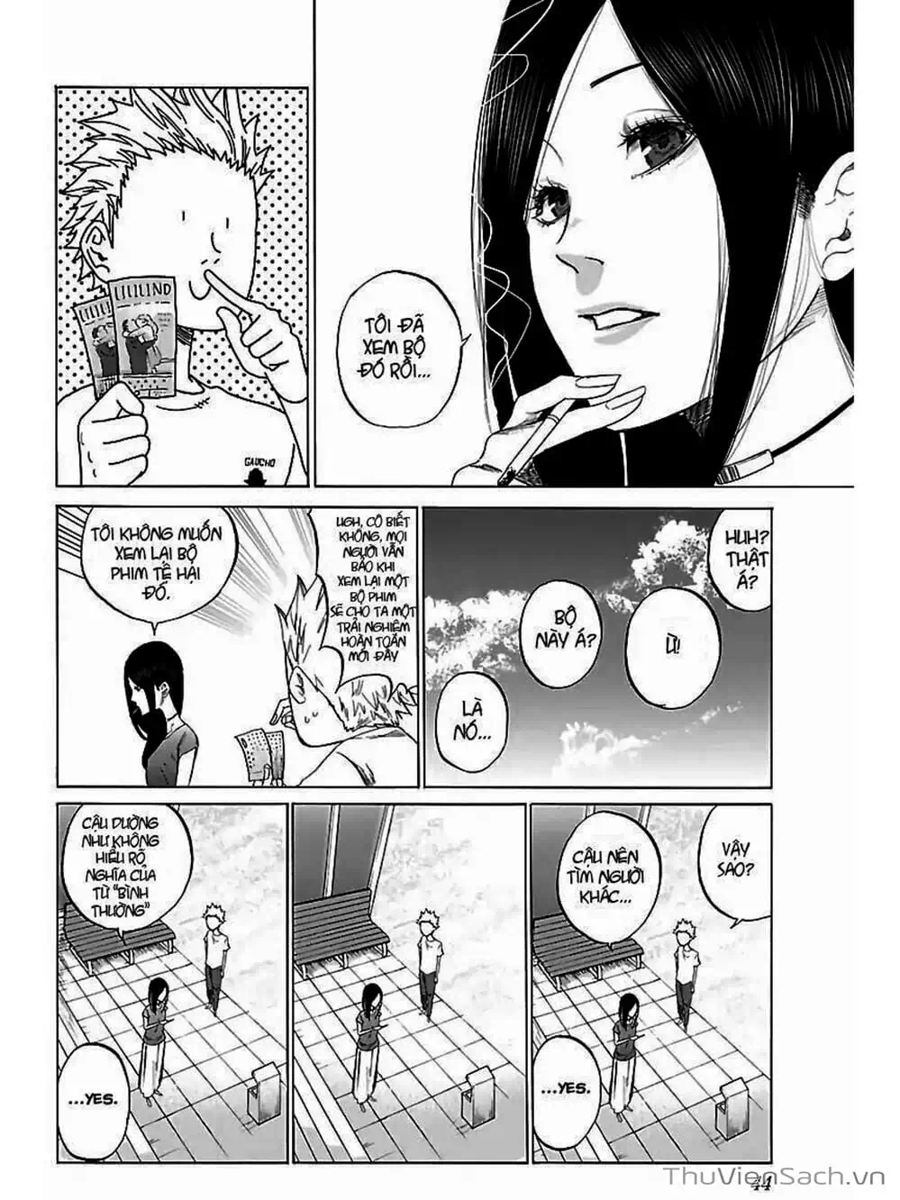 Truyện Tranh Thuốc Lá Senpai Và Kouhai Anh Đào - Cigarette And Cherry trang 4