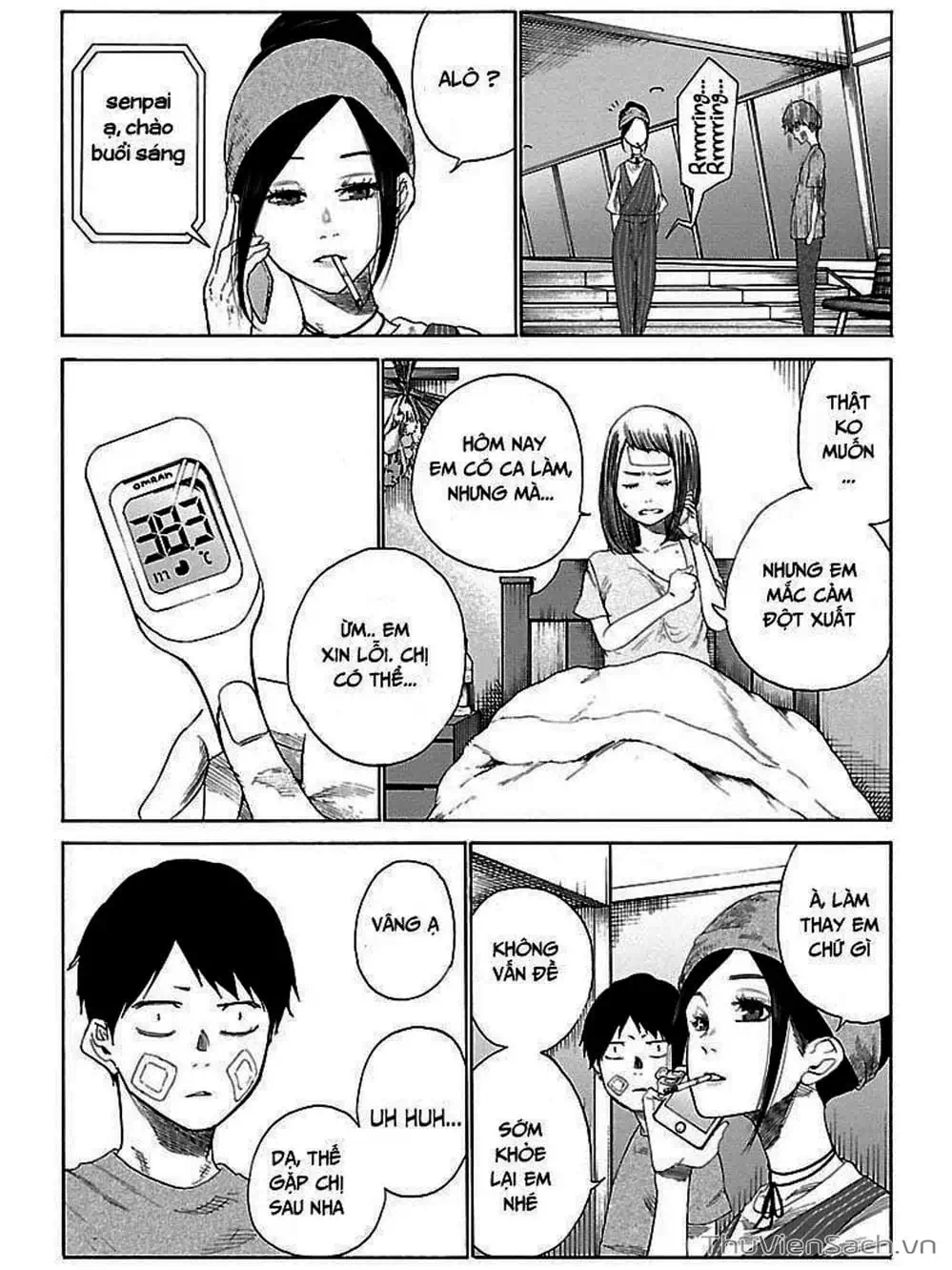 Truyện Tranh Thuốc Lá Senpai Và Kouhai Anh Đào - Cigarette And Cherry trang 4