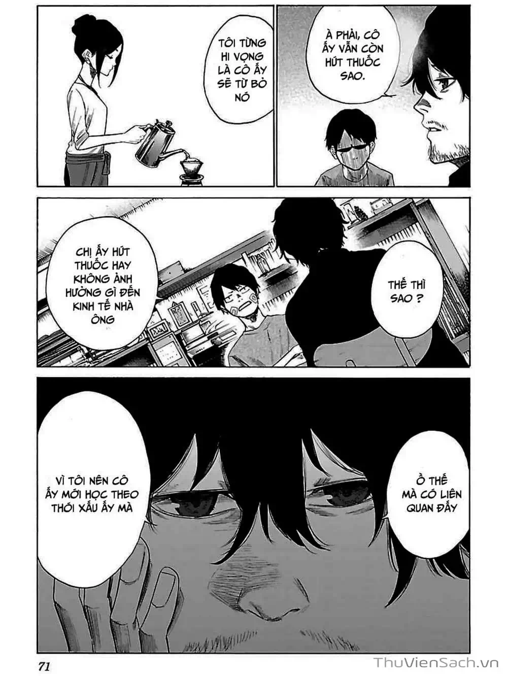 Truyện Tranh Thuốc Lá Senpai Và Kouhai Anh Đào - Cigarette And Cherry trang 4