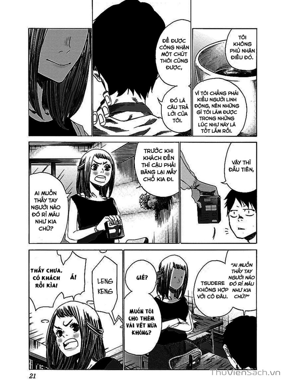 Truyện Tranh Thuốc Lá Senpai Và Kouhai Anh Đào - Cigarette And Cherry trang 4