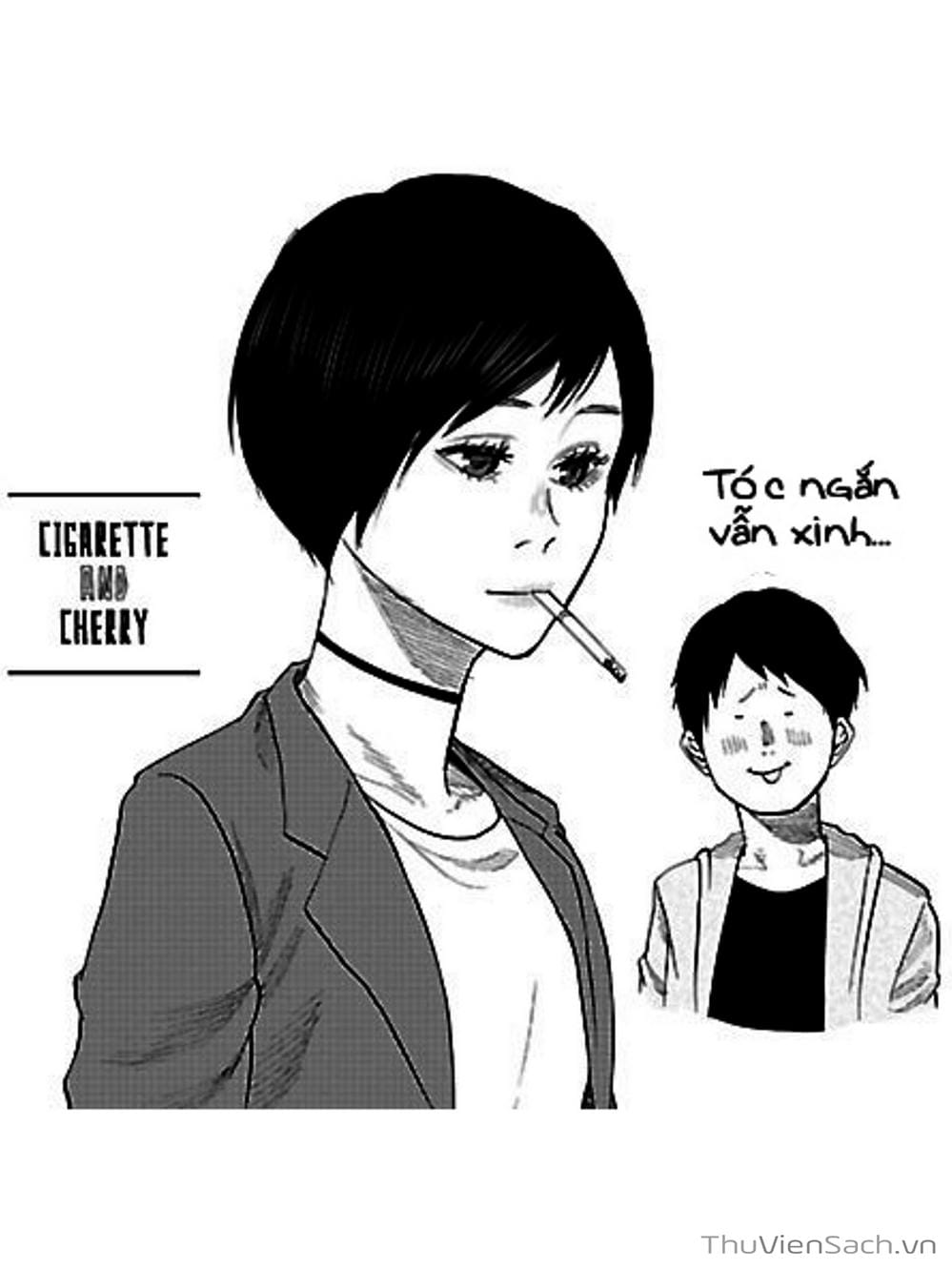 Truyện Tranh Thuốc Lá Senpai Và Kouhai Anh Đào - Cigarette And Cherry trang 4