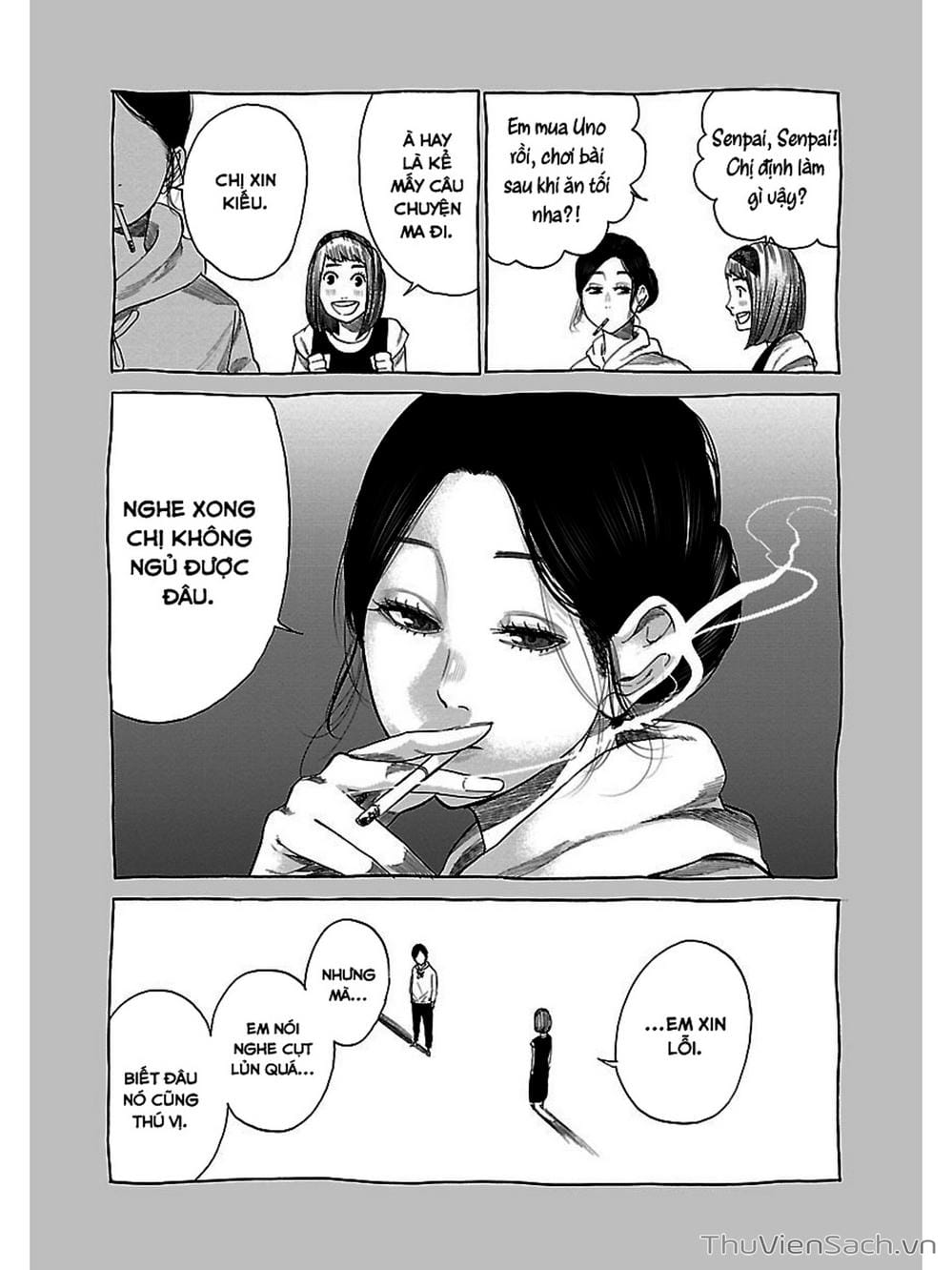 Truyện Tranh Thuốc Lá Senpai Và Kouhai Anh Đào - Cigarette And Cherry trang 4