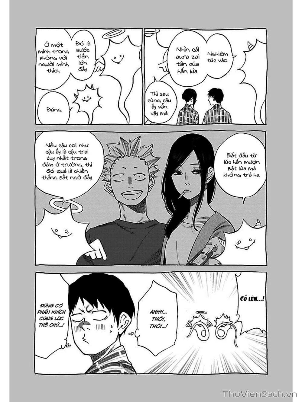 Truyện Tranh Thuốc Lá Senpai Và Kouhai Anh Đào - Cigarette And Cherry trang 4