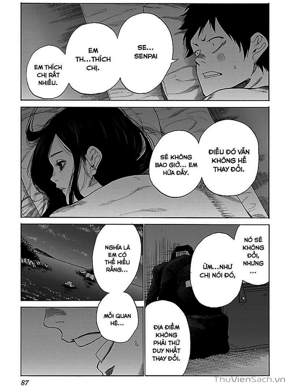 Truyện Tranh Thuốc Lá Senpai Và Kouhai Anh Đào - Cigarette And Cherry trang 4