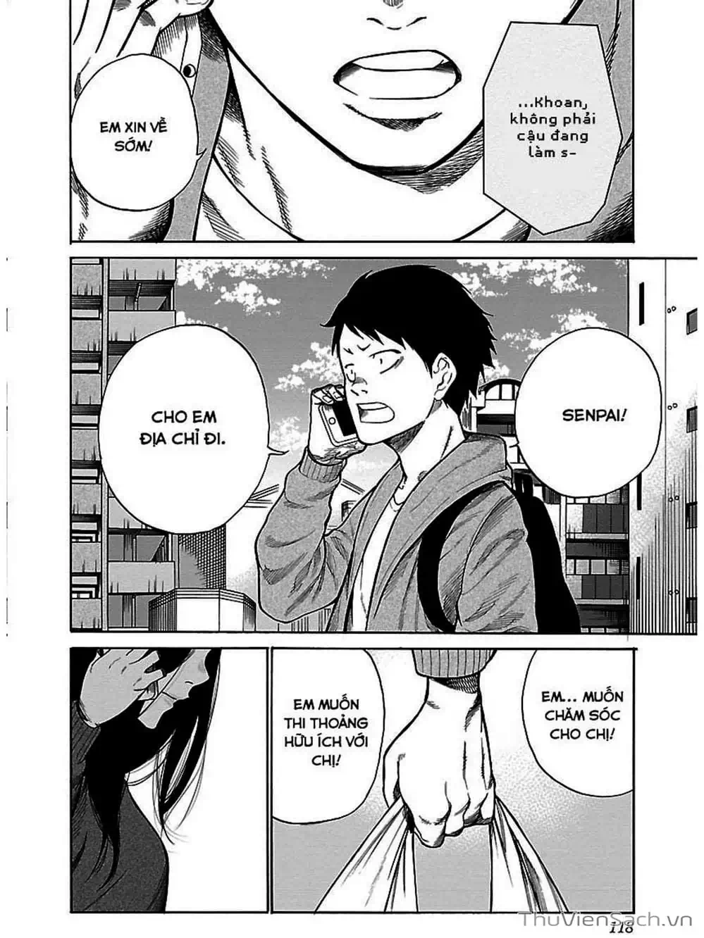 Truyện Tranh Thuốc Lá Senpai Và Kouhai Anh Đào - Cigarette And Cherry trang 4