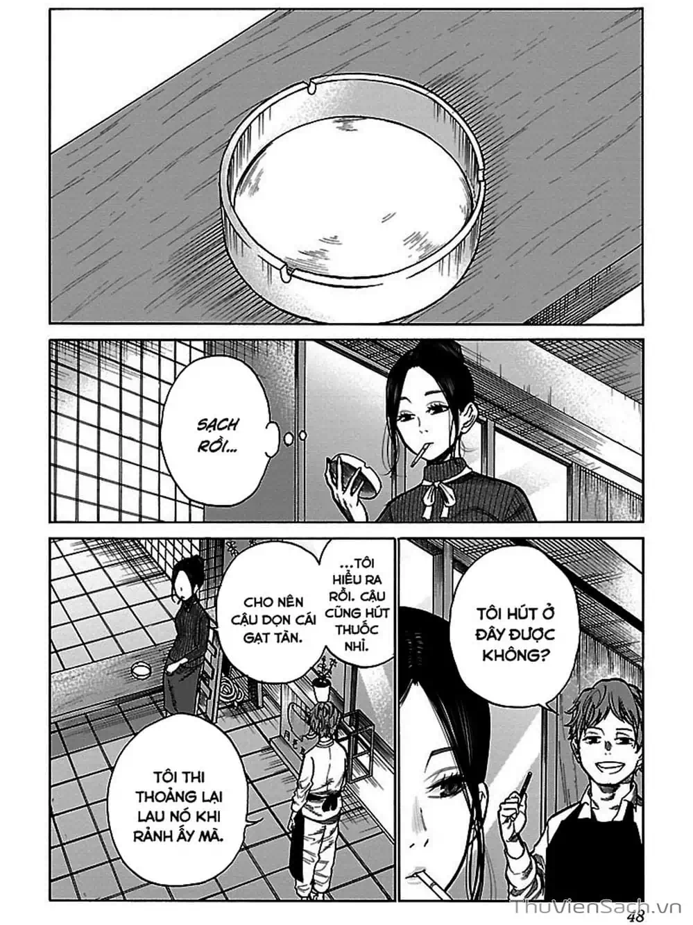 Truyện Tranh Thuốc Lá Senpai Và Kouhai Anh Đào - Cigarette And Cherry trang 4