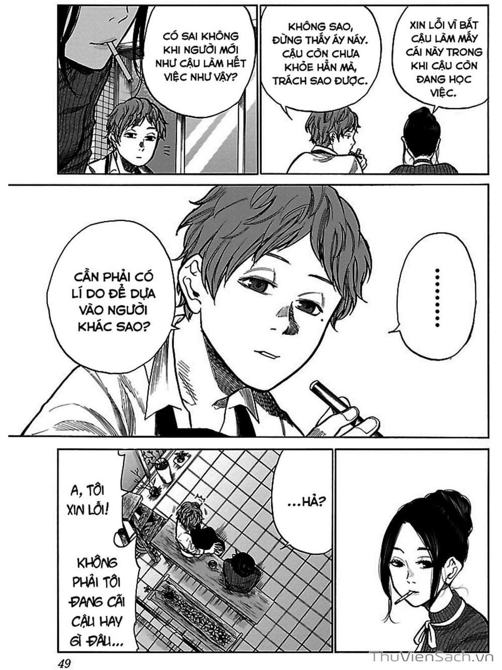 Truyện Tranh Thuốc Lá Senpai Và Kouhai Anh Đào - Cigarette And Cherry trang 4