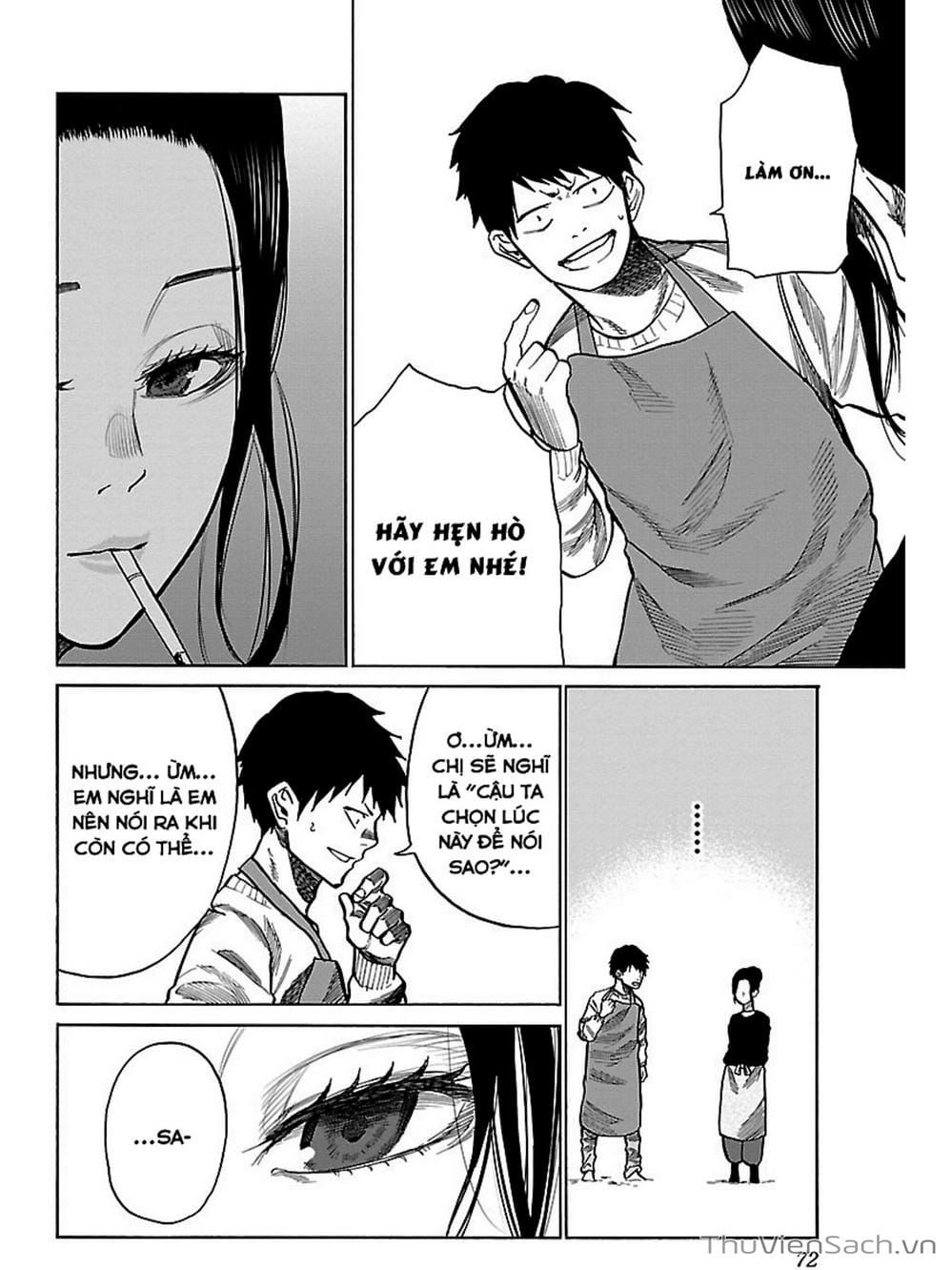 Truyện Tranh Thuốc Lá Senpai Và Kouhai Anh Đào - Cigarette And Cherry trang 4