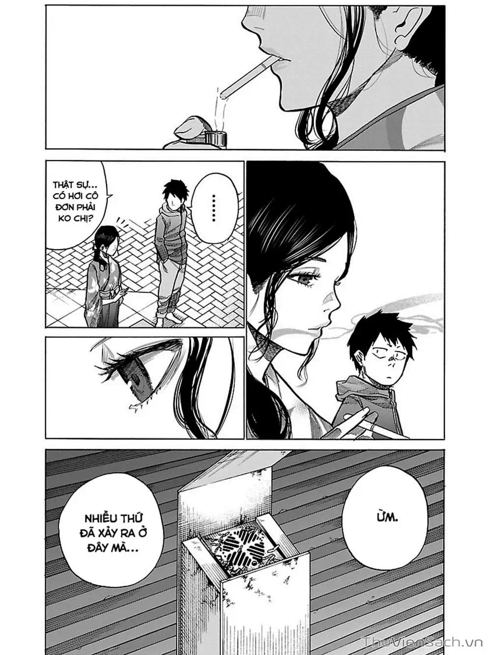 Truyện Tranh Thuốc Lá Senpai Và Kouhai Anh Đào - Cigarette And Cherry trang 4