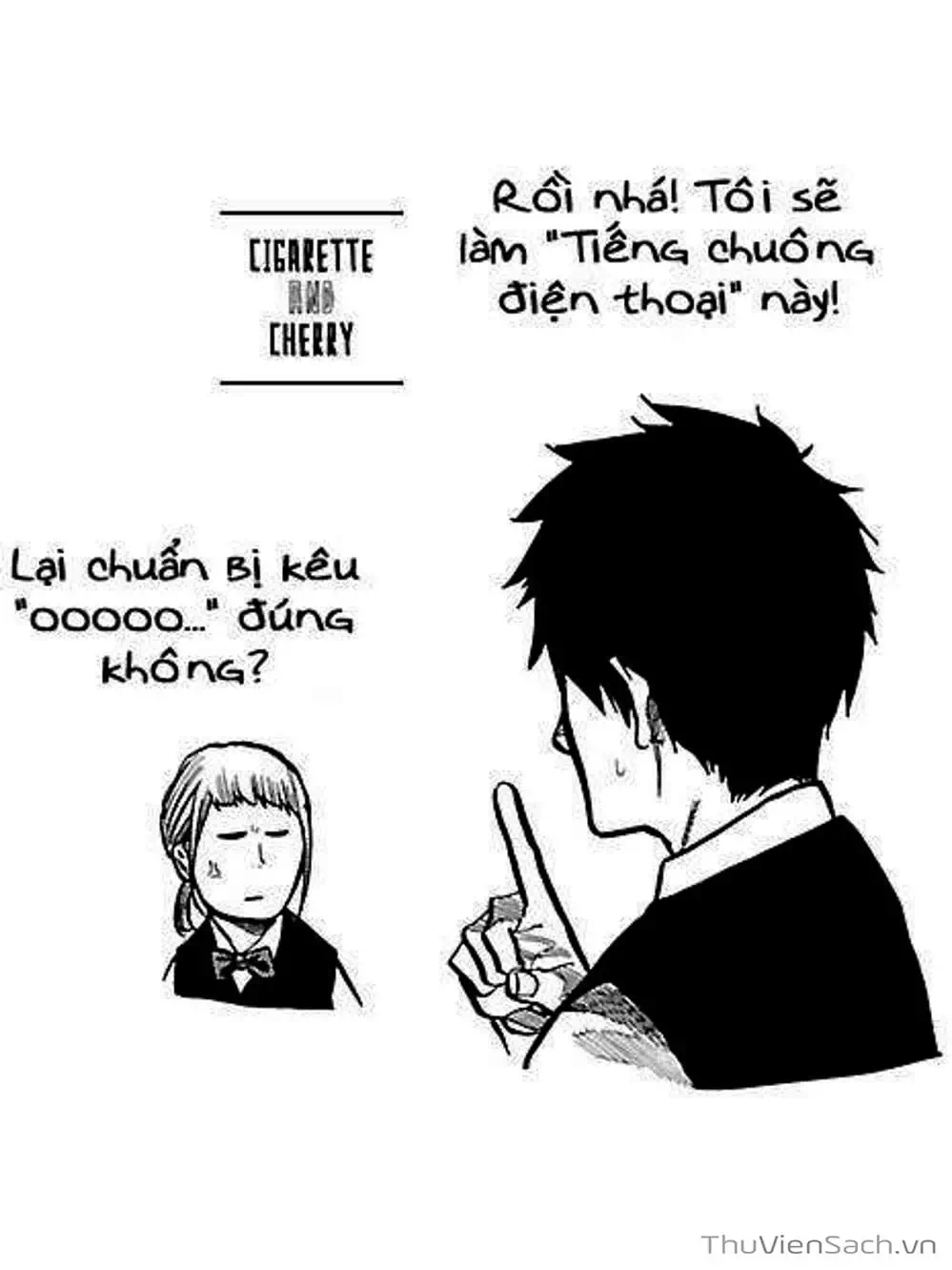 Truyện Tranh Thuốc Lá Senpai Và Kouhai Anh Đào - Cigarette And Cherry trang 4