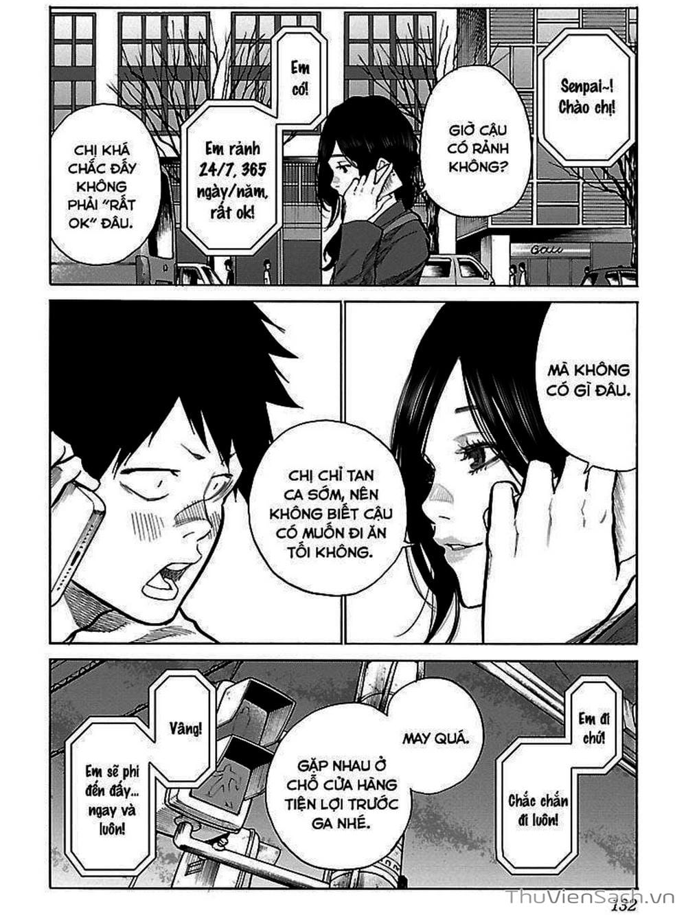 Truyện Tranh Thuốc Lá Senpai Và Kouhai Anh Đào - Cigarette And Cherry trang 4