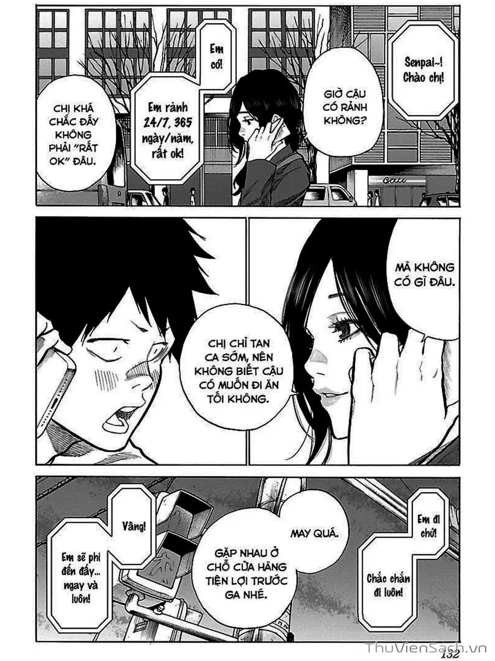 Truyện Tranh Thuốc Lá Senpai Và Kouhai Anh Đào - Cigarette And Cherry trang 4