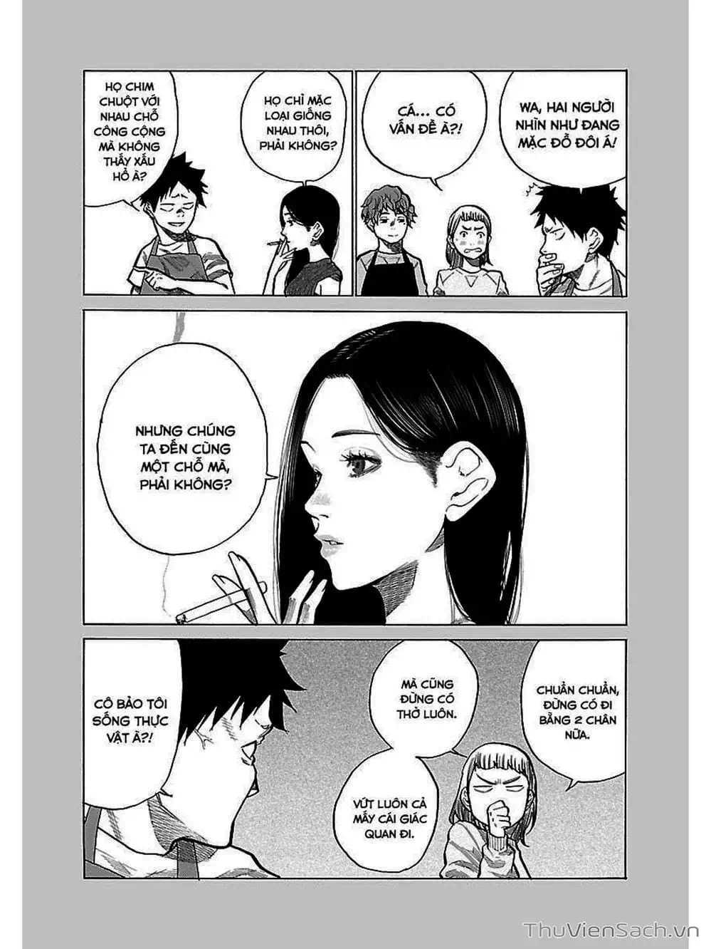 Truyện Tranh Thuốc Lá Senpai Và Kouhai Anh Đào - Cigarette And Cherry trang 4