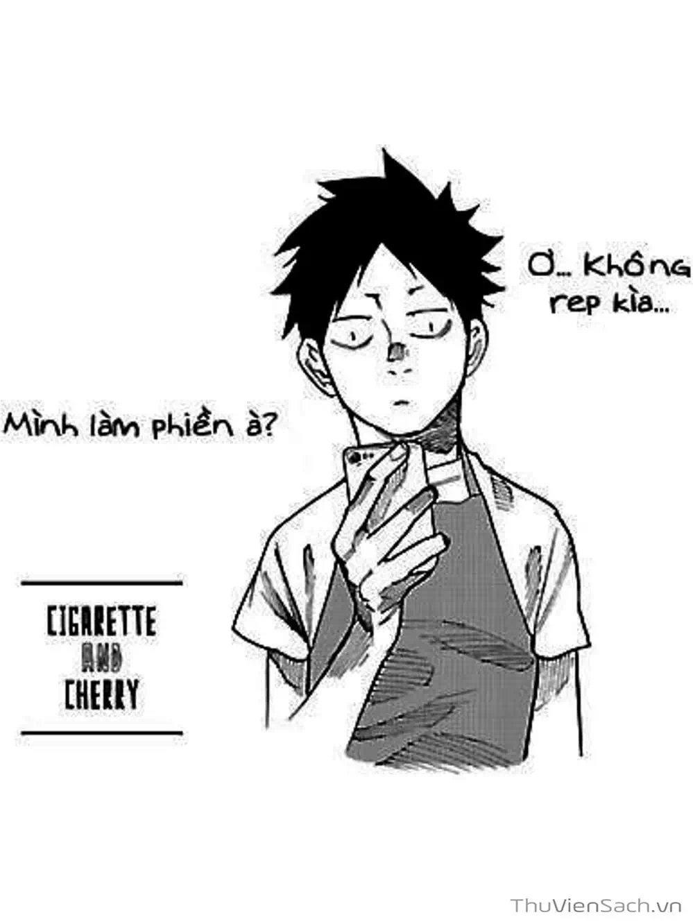 Truyện Tranh Thuốc Lá Senpai Và Kouhai Anh Đào - Cigarette And Cherry trang 4