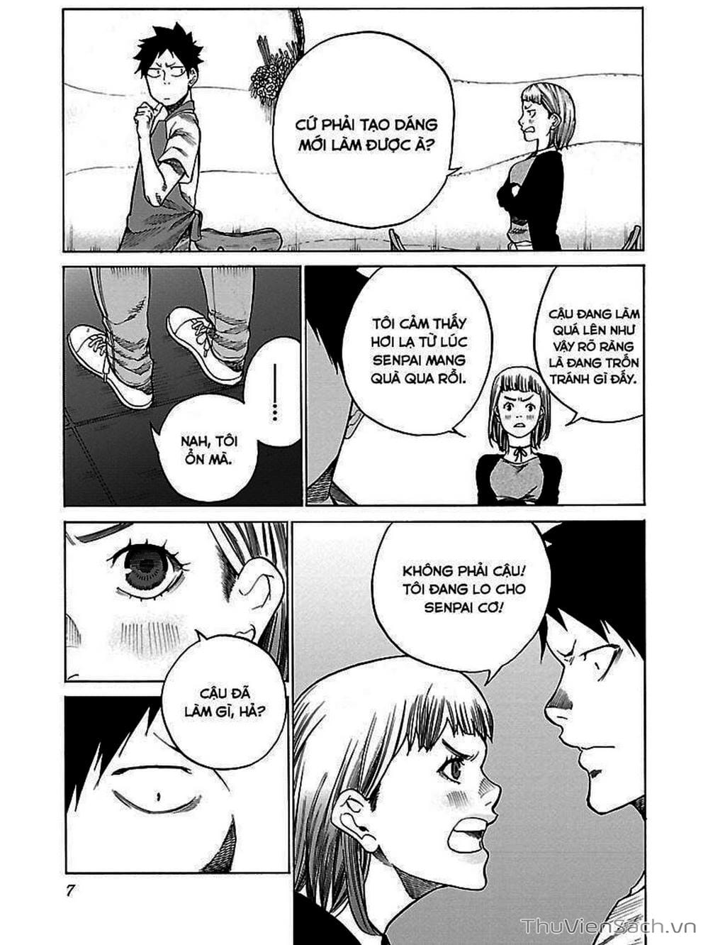 Truyện Tranh Thuốc Lá Senpai Và Kouhai Anh Đào - Cigarette And Cherry trang 4