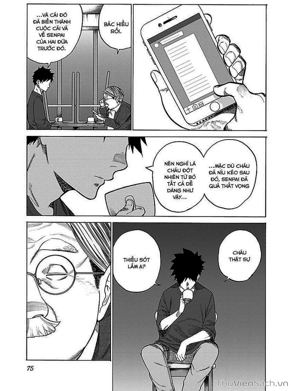 Truyện Tranh Thuốc Lá Senpai Và Kouhai Anh Đào - Cigarette And Cherry trang 4