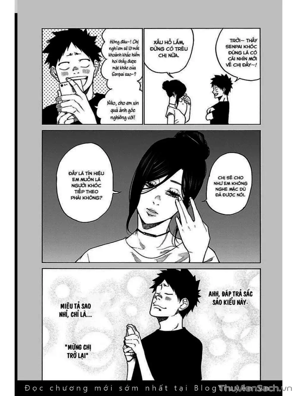 Truyện Tranh Thuốc Lá Senpai Và Kouhai Anh Đào - Cigarette And Cherry trang 4