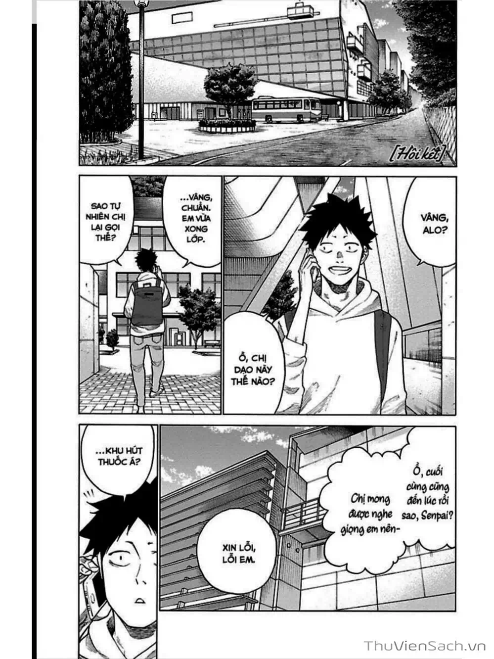 Truyện Tranh Thuốc Lá Senpai Và Kouhai Anh Đào - Cigarette And Cherry trang 4