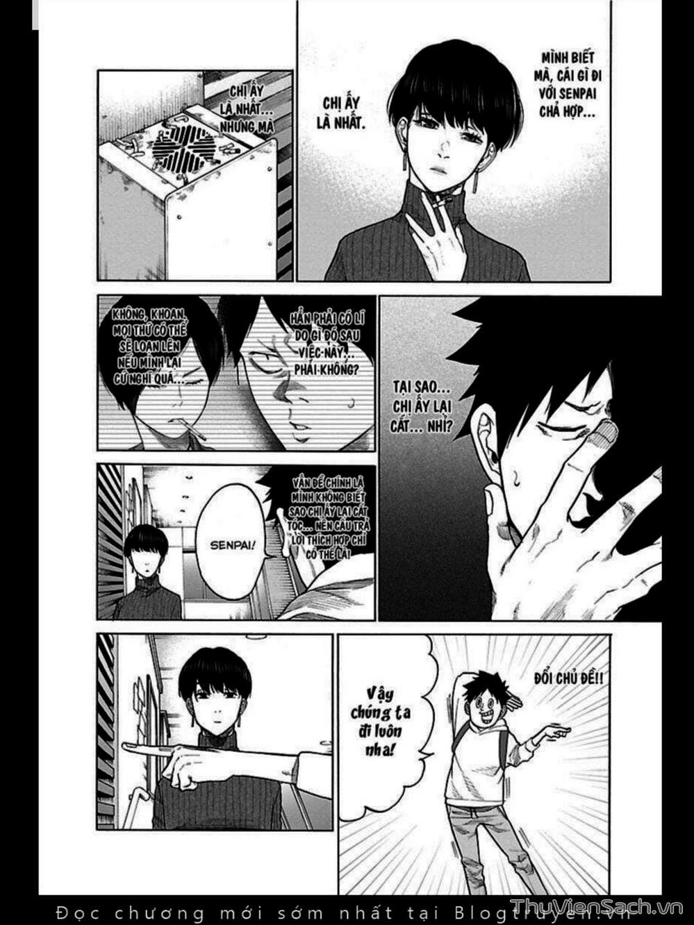 Truyện Tranh Thuốc Lá Senpai Và Kouhai Anh Đào - Cigarette And Cherry trang 4