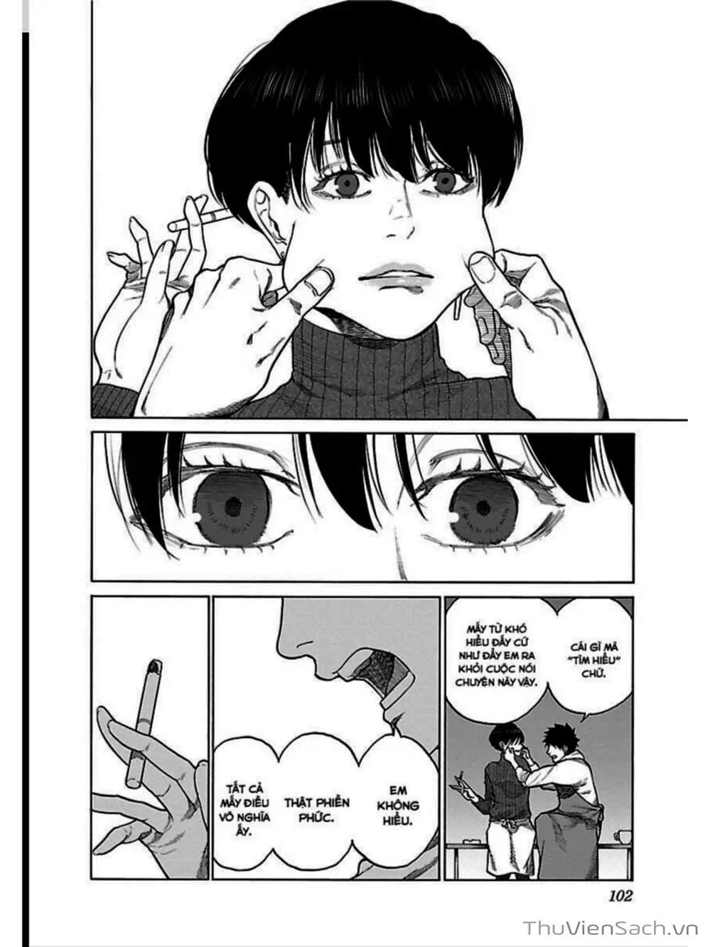 Truyện Tranh Thuốc Lá Senpai Và Kouhai Anh Đào - Cigarette And Cherry trang 4