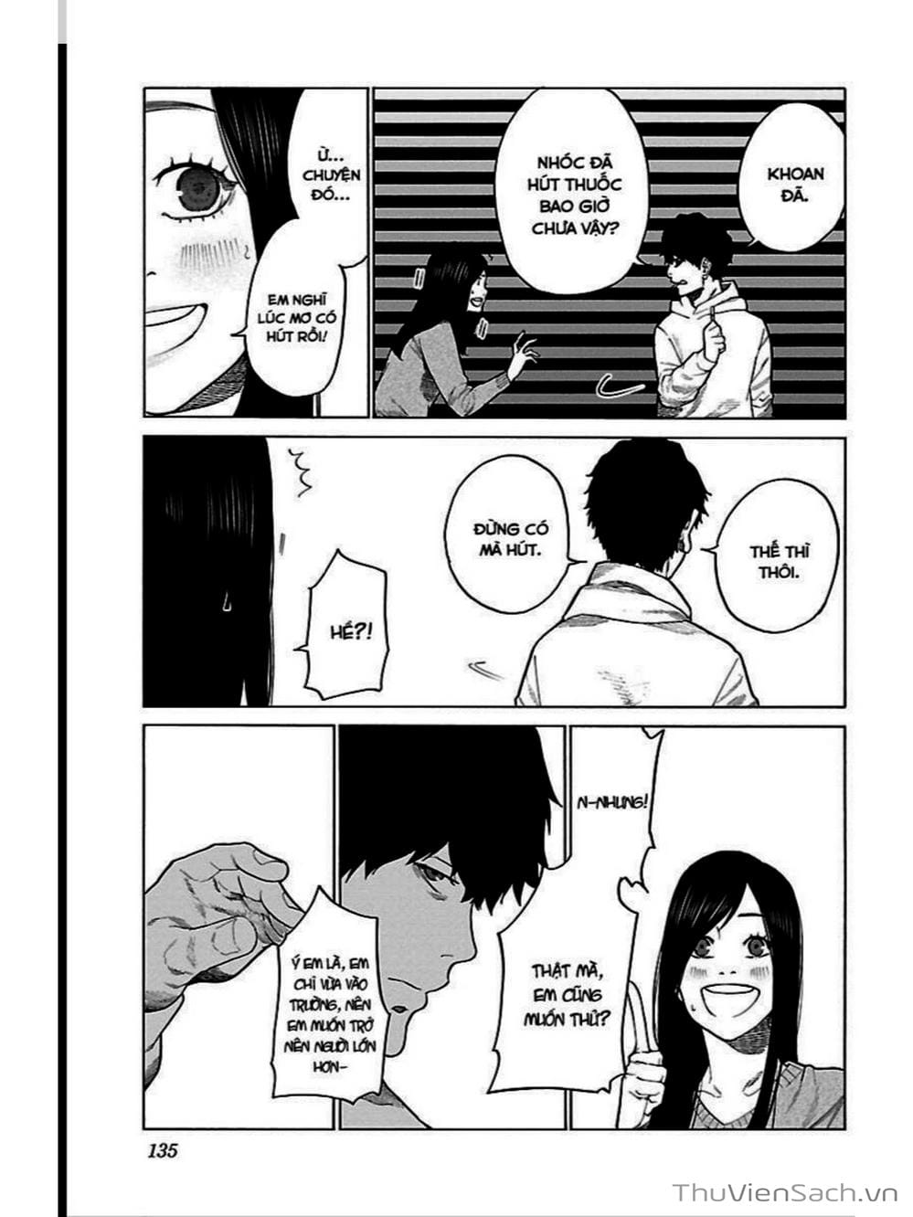 Truyện Tranh Thuốc Lá Senpai Và Kouhai Anh Đào - Cigarette And Cherry trang 4