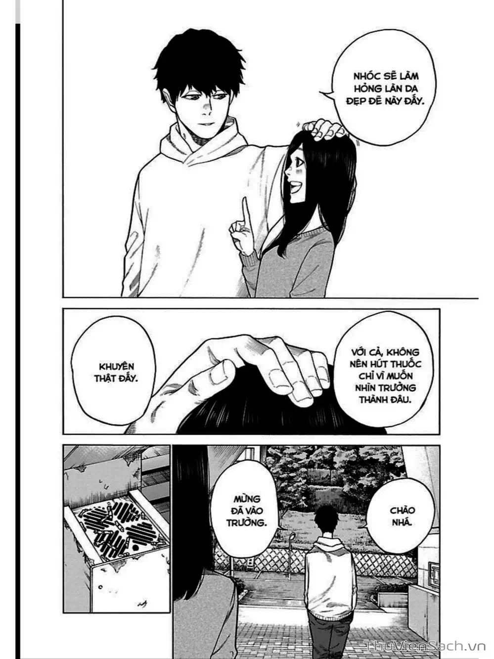 Truyện Tranh Thuốc Lá Senpai Và Kouhai Anh Đào - Cigarette And Cherry trang 4