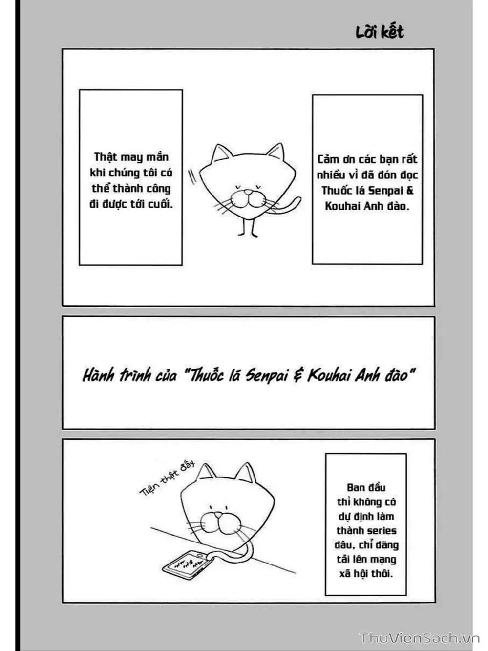 Truyện Tranh Thuốc Lá Senpai Và Kouhai Anh Đào - Cigarette And Cherry trang 4