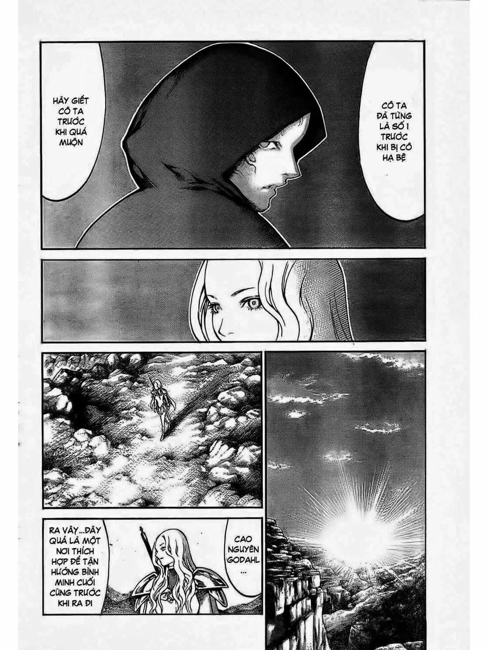 Truyện Tranh Claymore Mắt Bạc trang 4