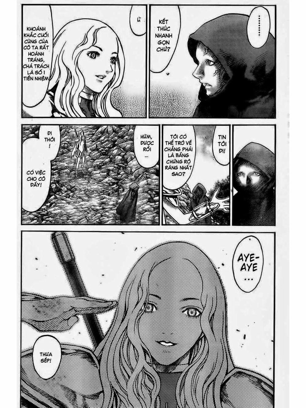 Truyện Tranh Claymore Mắt Bạc trang 4
