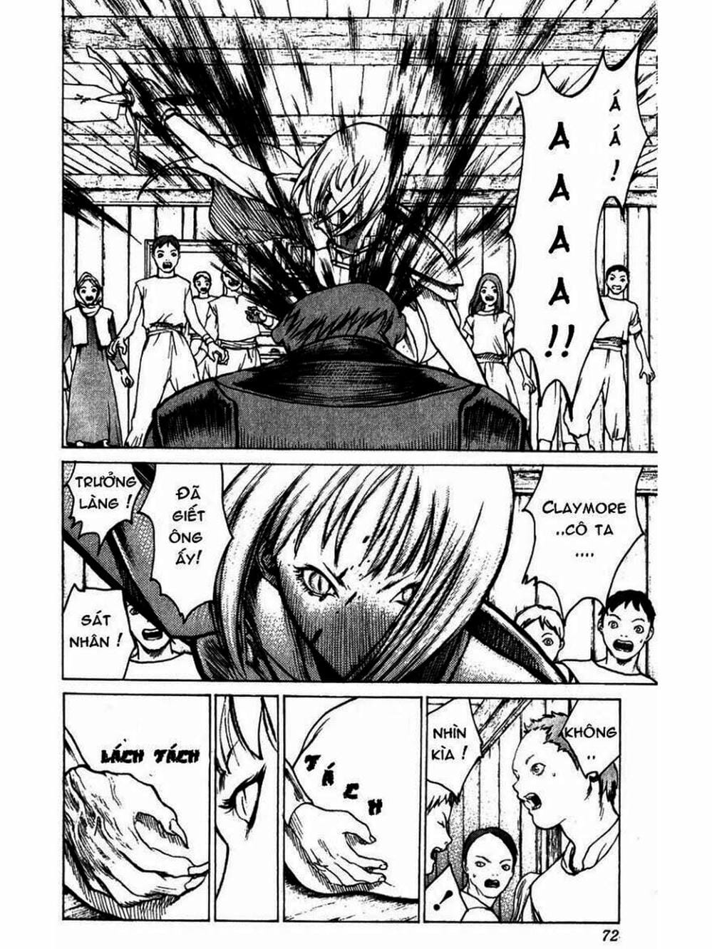 Truyện Tranh Claymore Mắt Bạc trang 4