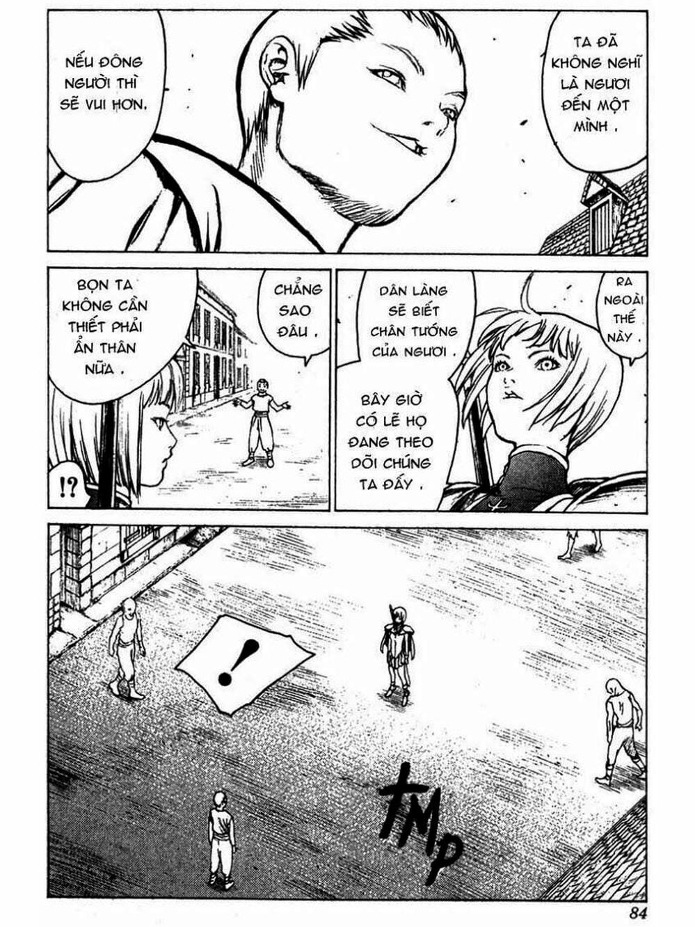 Truyện Tranh Claymore Mắt Bạc trang 4