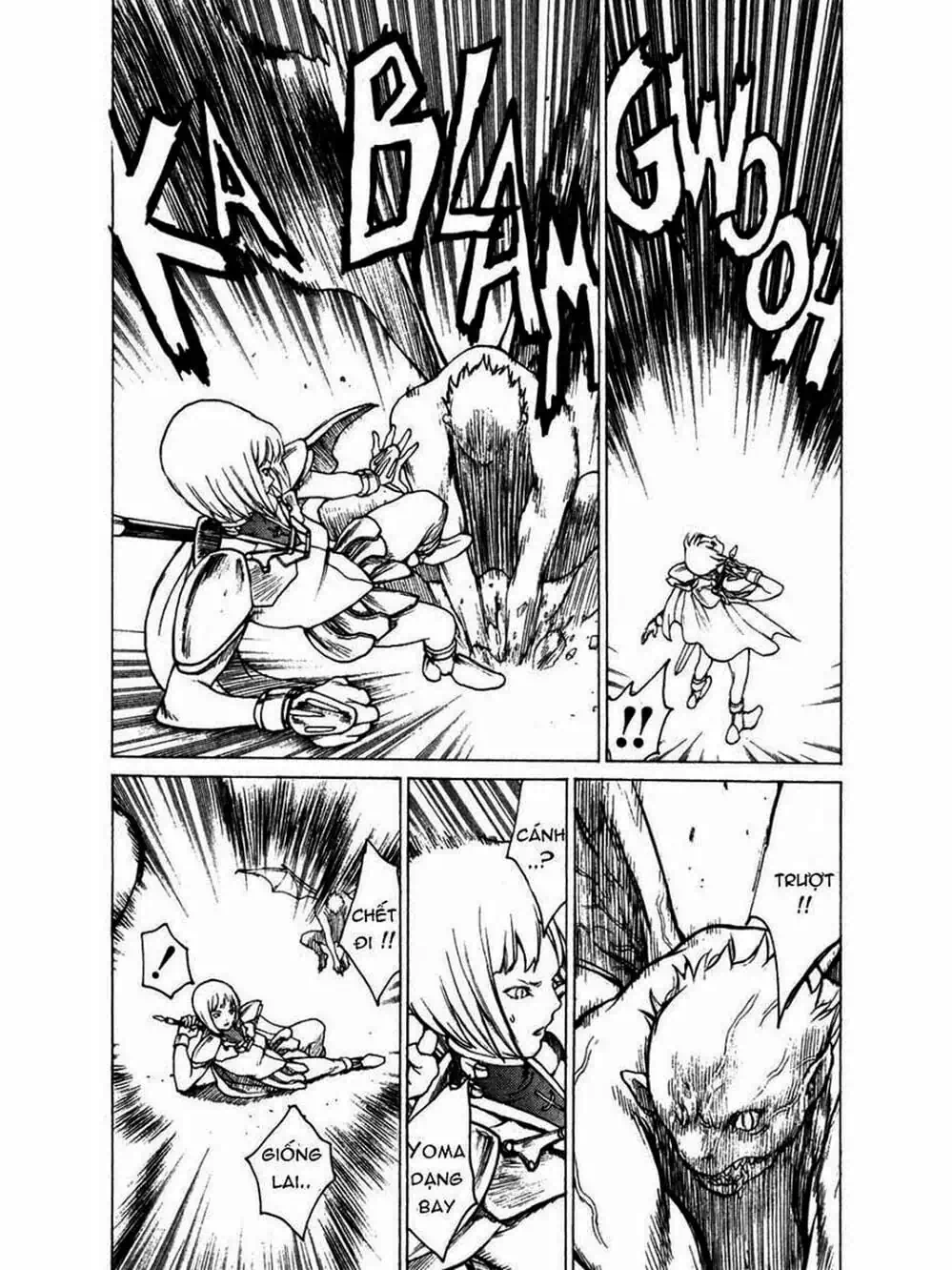 Truyện Tranh Claymore Mắt Bạc trang 4