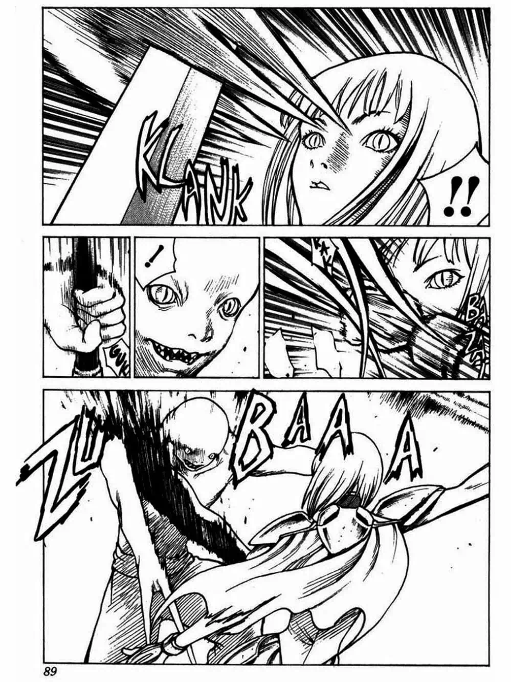 Truyện Tranh Claymore Mắt Bạc trang 4