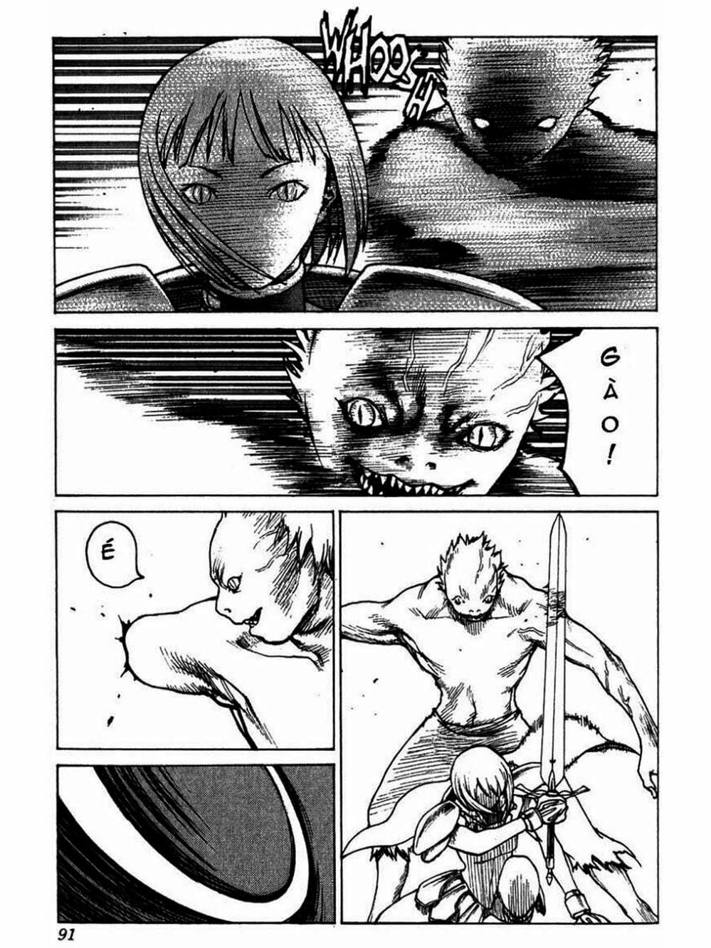 Truyện Tranh Claymore Mắt Bạc trang 4