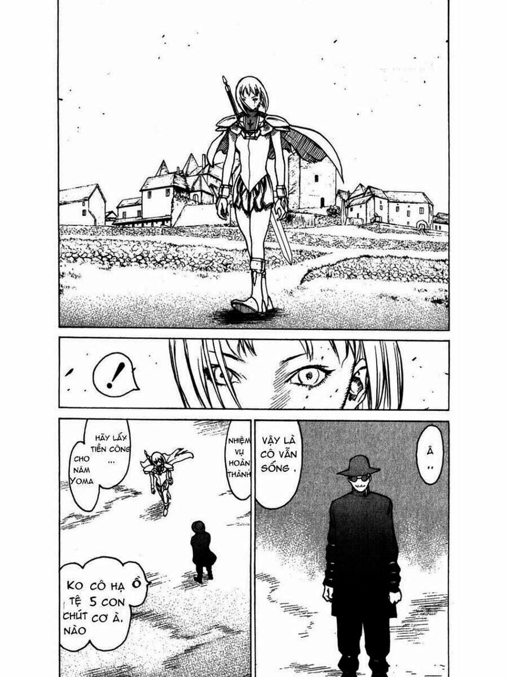 Truyện Tranh Claymore Mắt Bạc trang 4